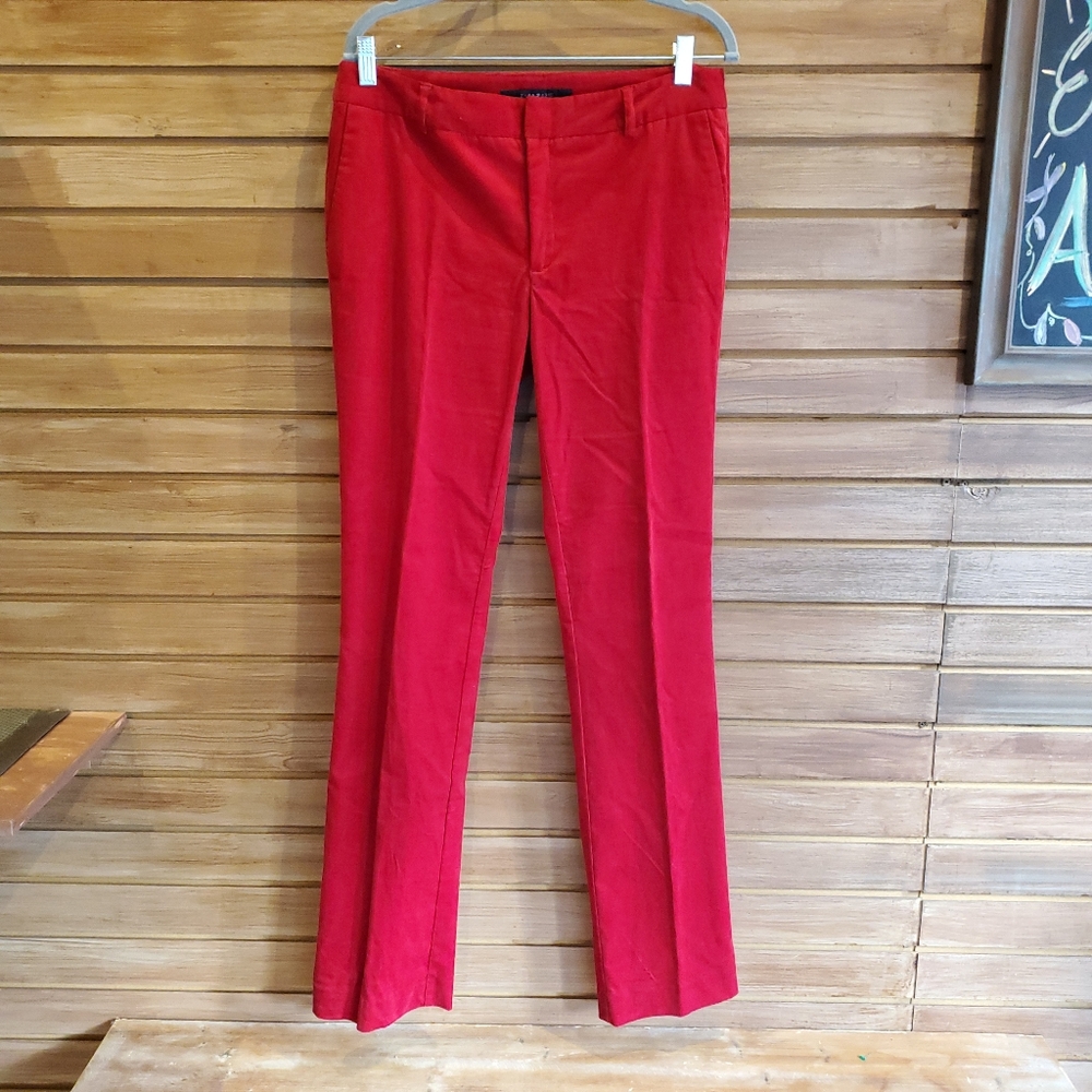 Zara Red cords trousers.  Holidays are here